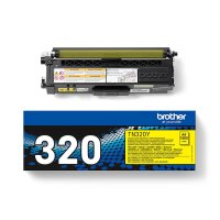 Brother Toner TN320Y / TN-320Y Gelb