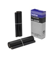 brother PC-202RF schwarz Thermo-Druckfolien, 2 Rollen