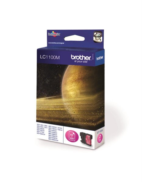 Brother Tinte LC1100M / LC-1100M Magenta