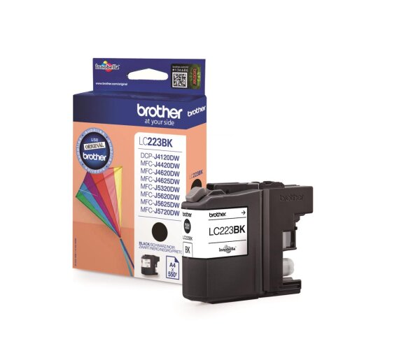 Brother Tinte LC223BK / LC-223BK Schwarz