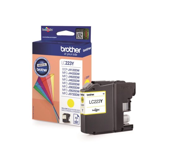 Brother Tinte LC223Y / LC-223Y Gelb