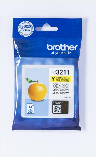 Brother Tinte LC3211Y / LC-3211Y Gelb