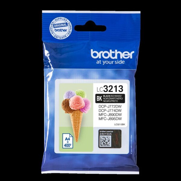 Brother Tinte LC3213BK / LC-3213BK XL Schwarz