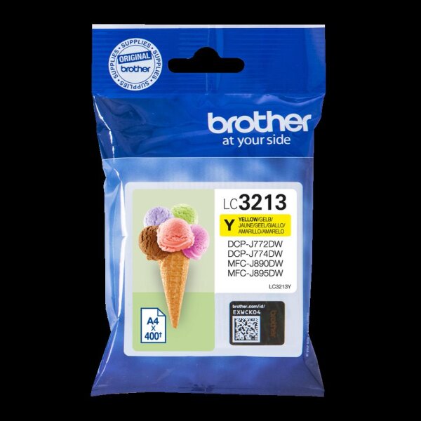 Brother Tinte LC3213Y / LC-3213Y XL Gelb