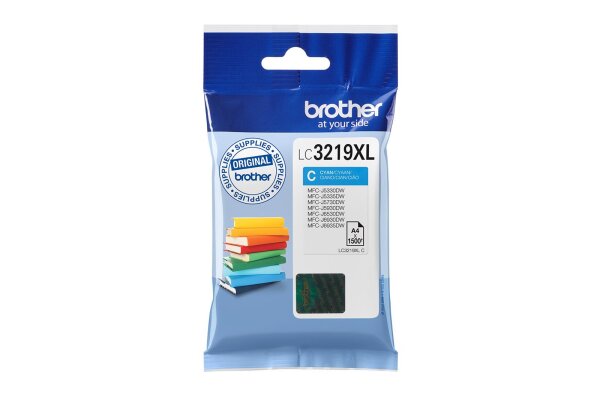 Brother Tinte LC3219XLC / LC-3219XLC XL Cyan