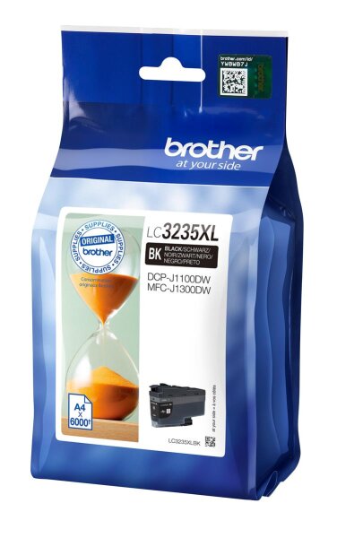 Brother Tinte LC3235XLBK / LC-3235XLBK XL Schwarz