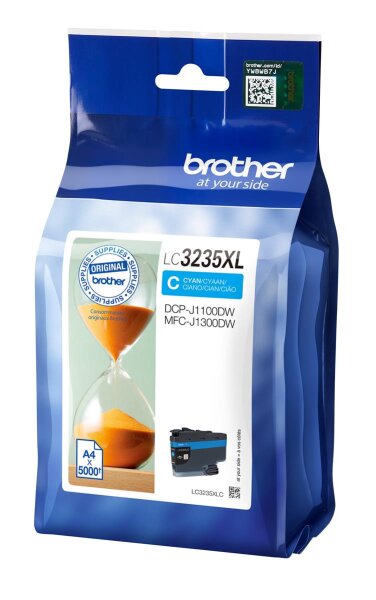 Brother Tinte LC3235XLC / LC-3235XLC XL Cyan