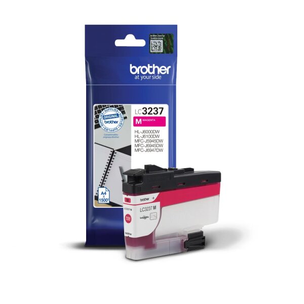 Brother Tinte LC3237M / LC-3237M Magenta