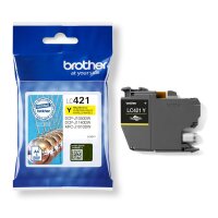 Brother Tinte LC421Y / LC-421Y Gelb