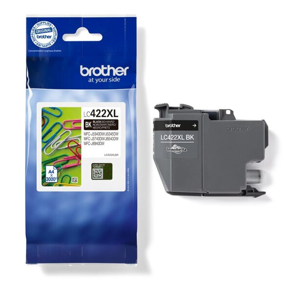 Brother Tinte LC422XLBK / LC-422XLBK XL Schwarz