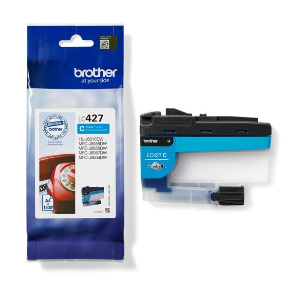 Brother Tinte LC427C / LC-427C Cyan