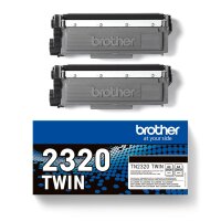 Brother Toner TN2320TWIN / TN-2320TWIN Doppelpack Schwarz