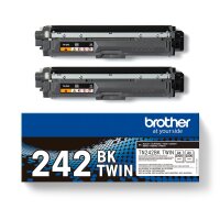 Brother Toner TN242BKTWIN / TN-242BKTWIN Doppelpack Schwarz