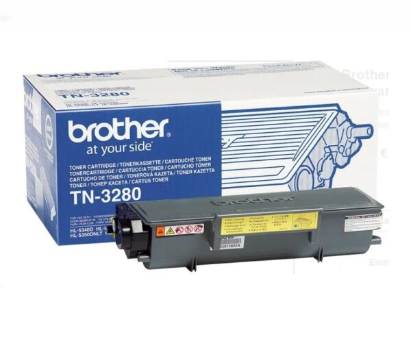 Brother Toner TN3280 / TN-3280 XL Schwarz