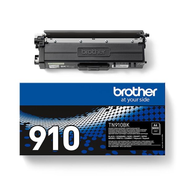 Brother Toner TN910BK / TN-910BK Schwarz